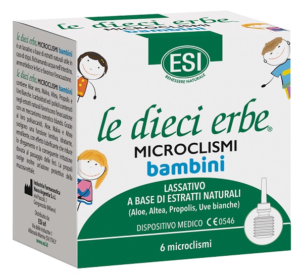 ESI LE DIECI ERBE 6 MICROCLISMI BAMBINI - doctorpill.it