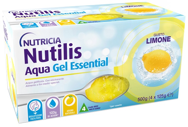 NUTILIS AQUA GEL LIMONE 4 PEZZI DA 125 G - doctorpill.it