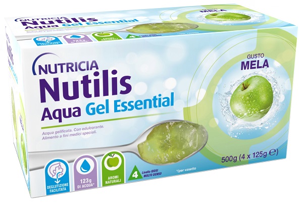 NUTILIS AQUA GEL MELA 4 PEZZI DA 125 G - doctorpill.it