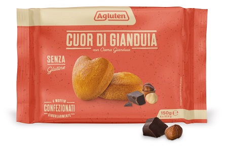 AGLUTEN CUOR DI GIANDUIA 150 G - doctorpill.it