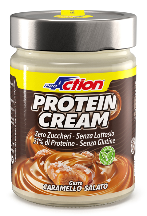 PROACTION PROTEIN CREAM CARAMELLO 300 G - doctorpill.it