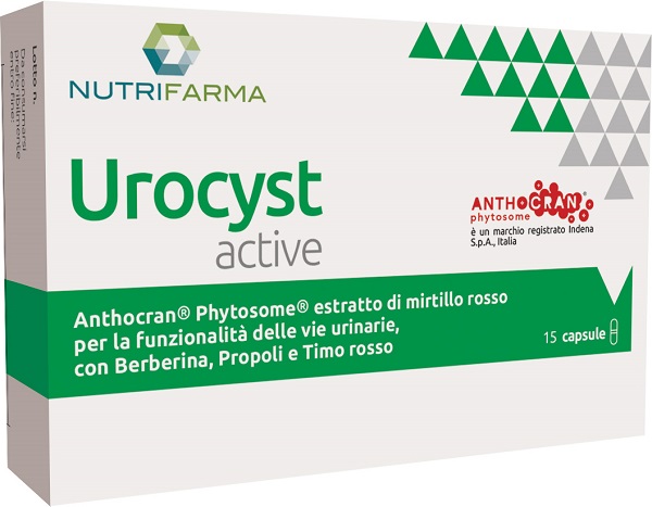 NUTRIFARMA UROCYST ACTIVE 15 CAPSULE - doctorpill.it