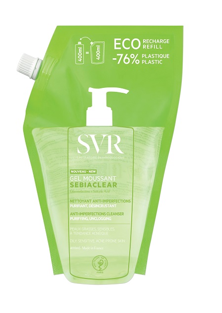 SEBIACLEAR GEL MOUSSANT REFILL 400 ML - doctorpill.it