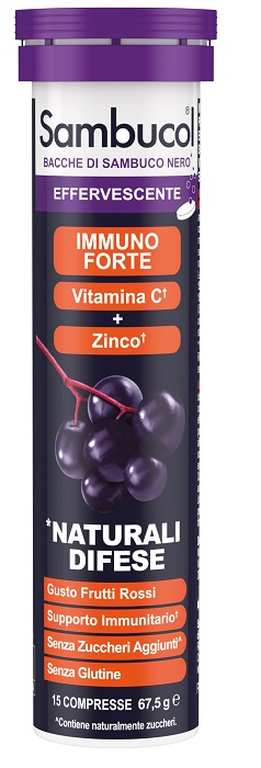 SAMBUCOL EFFERVESCENTE 15 COMPRESSE - doctorpill.it