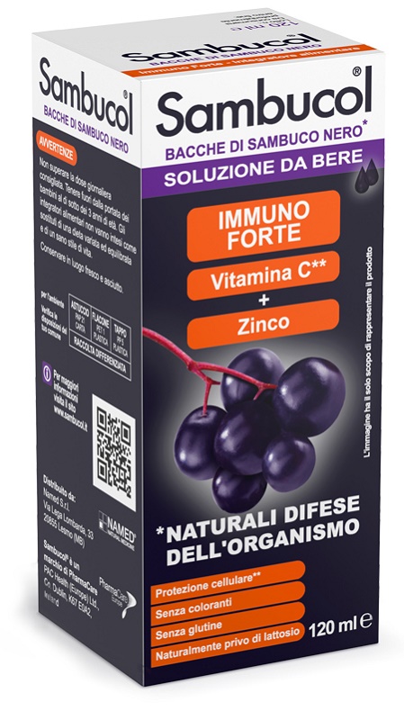SAMBUCOL LIQUIDO DA BERE 120 ML - doctorpill.it
