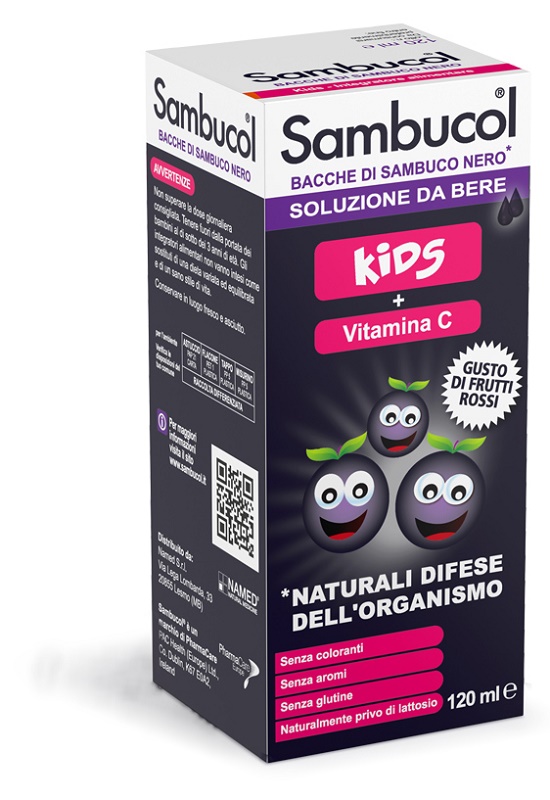 SAMBUCOL SOLUZIONE DA BERE KIDS 120 ML - doctorpill.it