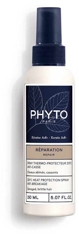 PHYTO PARIS REPARATION SPRAY TERMOPROTETTIVO 230 GRADI CELSIUS ANTI ROTTURA PER CAPELLI DANNEGGIATI FRAGILI 150 ML - doctorpill.it