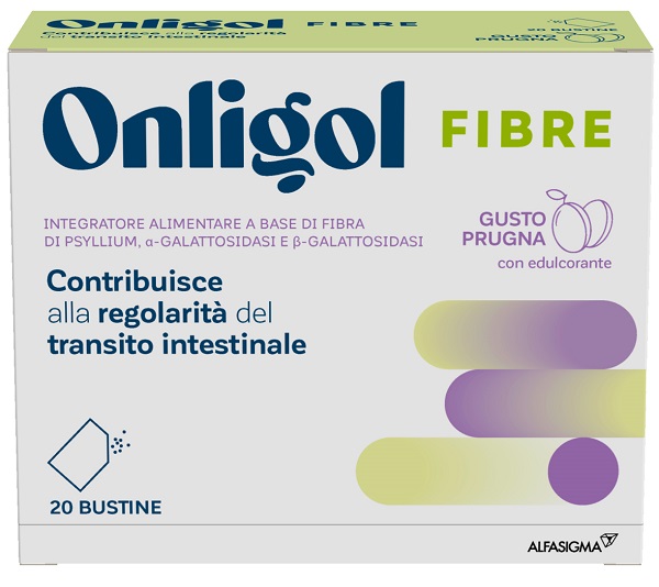 ONLIGOL FIBRE PRUGNA 20 BUSTINE - doctorpill.it