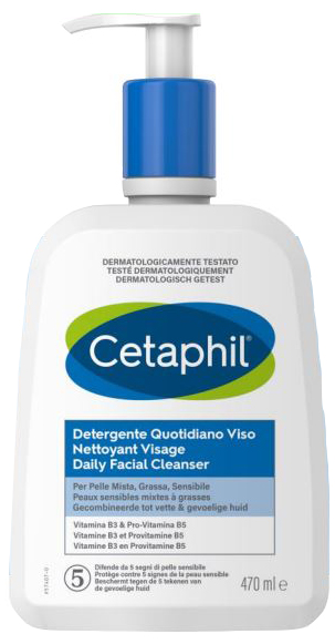 CETAPHIL DETERGENTE QUOTIDIANO VISO 470 ML - doctorpill.it