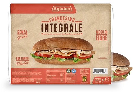 AGLUTEN FRANCESINO FARINA INTEGRALE 225 G - doctorpill.it
