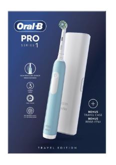 ORALB PRO 1 BLU SPAZZOLINO ELETTRICO+TC - doctorpill.it