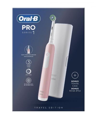 ORALB PRO 1 ROSA SPAZZOLINO ELETTRICO+TC - doctorpill.it