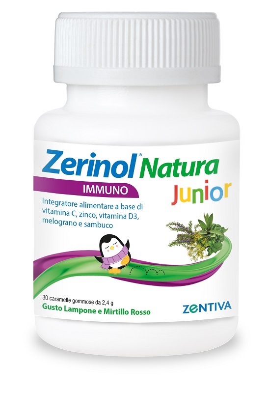 ZERINOL NATURA IMMUNO JUNIOR 30 CARAMELLE GOMMOSE - doctorpill.it