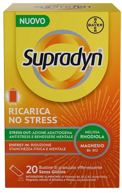 SUPRADYN RICARICA NO STRESS 20 BUSTINE - doctorpill.it
