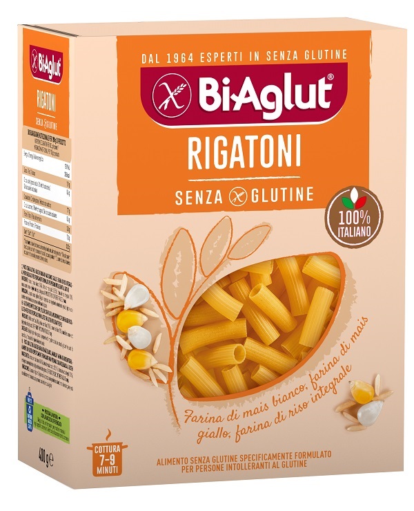 BIAGLUT PASTA SENZA GLUTINE RIGATONI 400 G - doctorpill.it