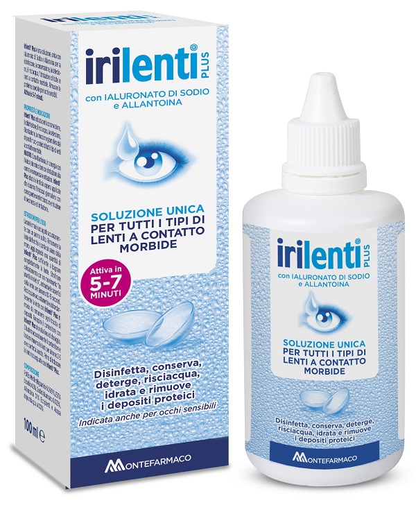 SOLUZIONE UNICA PER LENTI A CONTATTO IRILENTI 100 ML - doctorpill.it