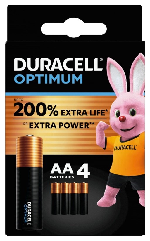DURACELL OPTIMUM AA B4 16 PEZZI - doctorpill.it