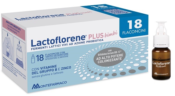 LACTOFLORENE PLUS BIMBI 18 FLACONI - doctorpill.it