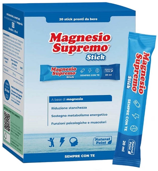 MAGNESIO SUPREMO 20 STICK DA 20 ML - doctorpill.it