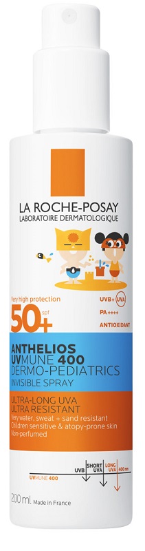 ANTHELIOS SPRAY UVMUNE BAMBINO 50+ 200 ML - doctorpill.it