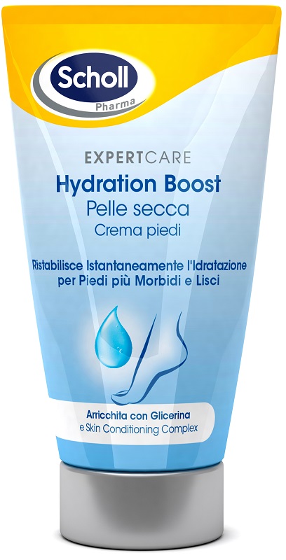 SCHOLL EXPERTCARE HYDRATION BOOST PELLE SECCA CREMA PIEDI 150 ML - doctorpill.it