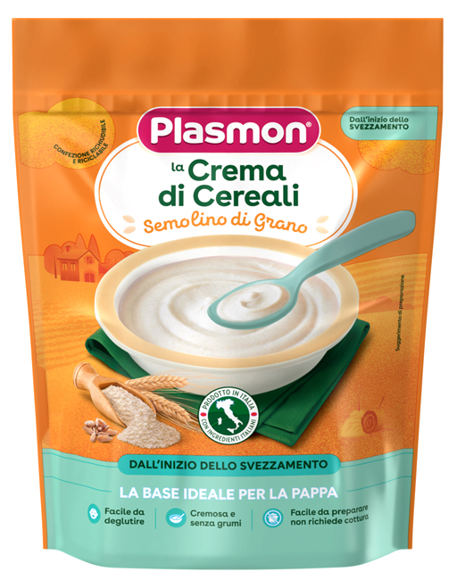 PLASMON CEREALI SEMOLINO DI GRANO 200 G - doctorpill.it