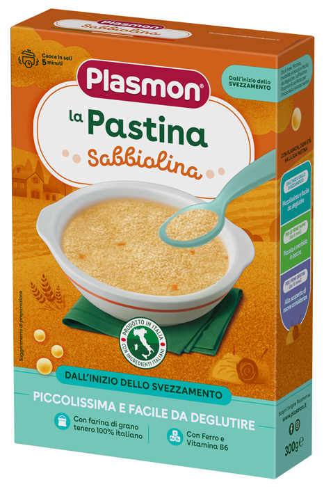 PLASMON PASTA SABBIOLINA 300 G - doctorpill.it