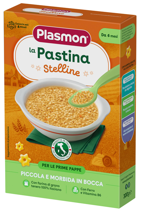 PLASMON PASTA STELLINE 300 G - doctorpill.it