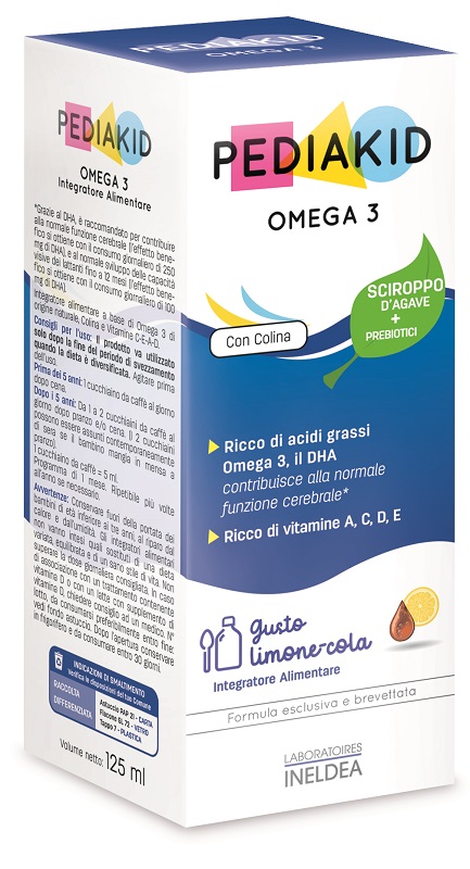 PEDIAKID OMEGA 3 125 ML - doctorpill.it