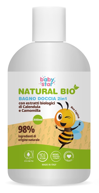 BABYSTAR BAGNODOCCIA 2IN1 NATURAL BIO - doctorpill.it