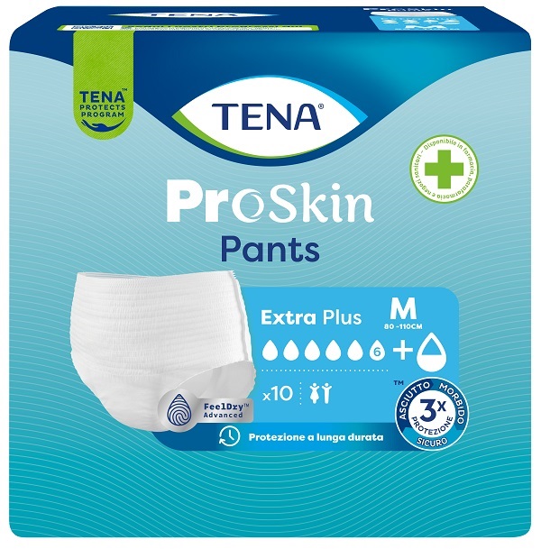 TENA PANTS EXTRA PLUS M 10 PEZZI - doctorpill.it