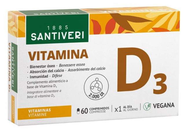 VITAMINA D3 2000UI VEGETALE 60 COMPRESSE - doctorpill.it