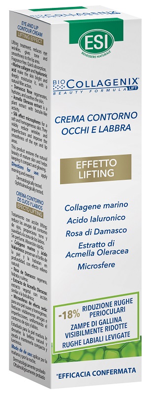 ESI BIOCOLLAGENIX CREMA CONTORNO OCCHI LABBRA EFFETTO LIFTING 15 ML - doctorpill.it