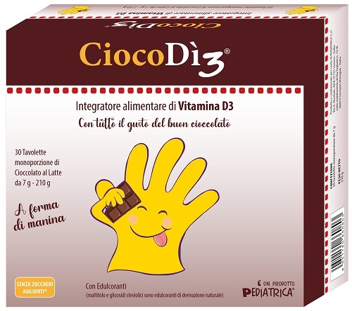 CIOCODI3 30 TAVOLETTE DI CIOCCOLATO - doctorpill.it