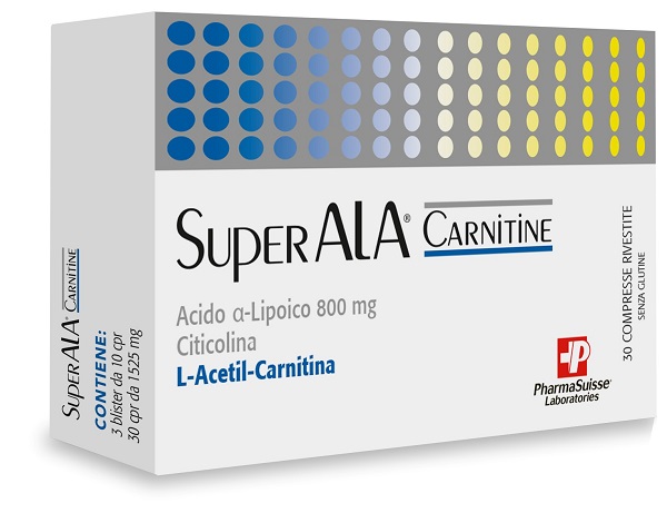 SUPERALA CARNITINE 30 COMPRESSE - doctorpill.it