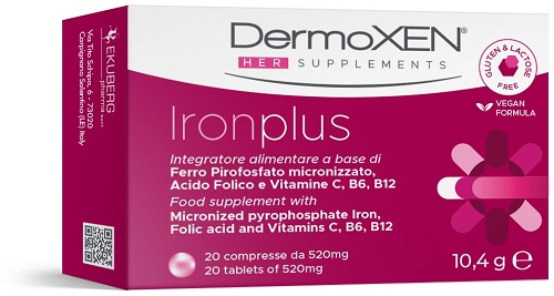 DERMOXEN IRONPLUS 20 COMPRESSE - doctorpill.it
