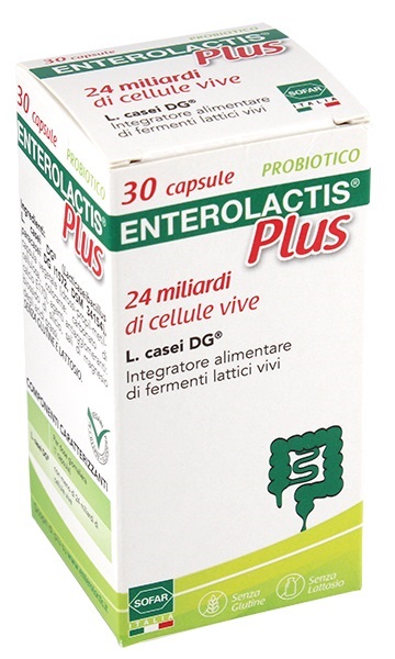 ENTEROLACTIS PLUS 30 CAPSULE - doctorpill.it