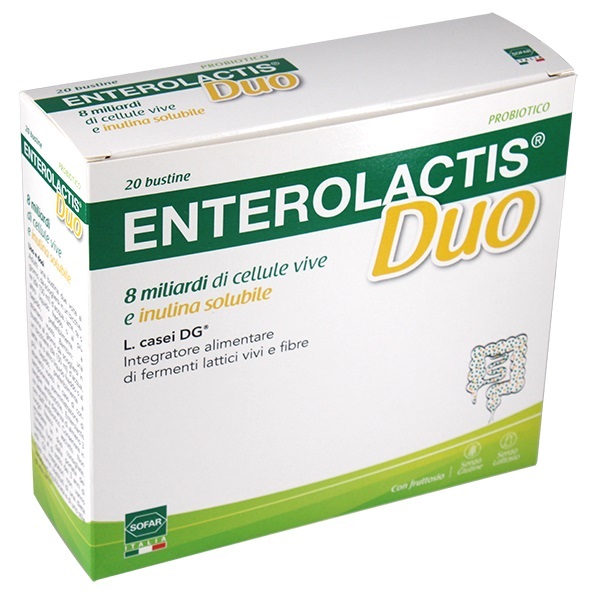 ENTEROLACTIS DUO POLVERE 20 BUSTINE - doctorpill.it