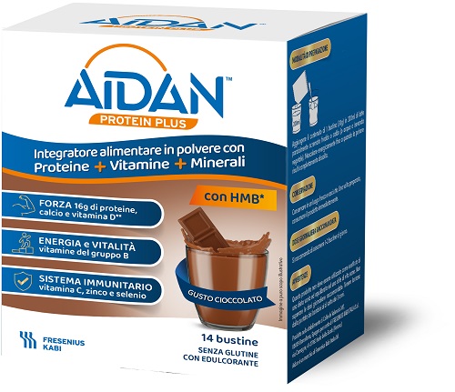 AIDAN PROTEIN PLUS CIOCCOLATO 14 BUSTINE - doctorpill.it