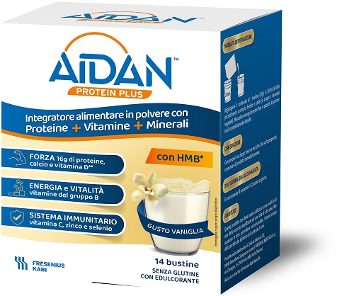 AIDAN PROTEIN PLUS VANIGLIA 14 BUSTINE - doctorpill.it
