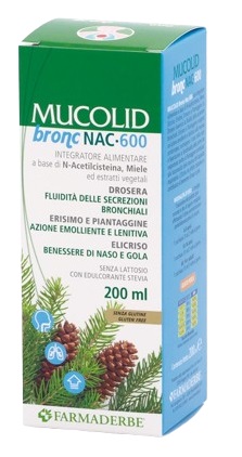 MUCOLID BRONC NAC 600 200 ML - doctorpill.it