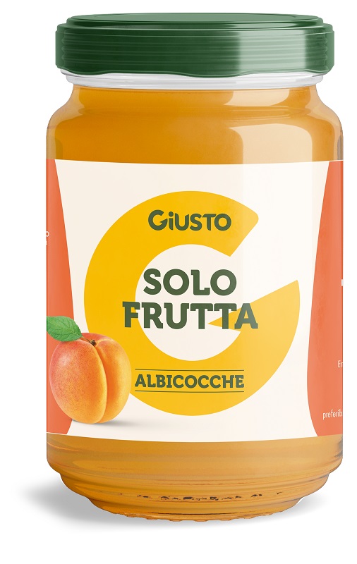 GIUSTO SOLO FRUTTA CONFETTURA ALBICOCCHE 220 G - doctorpill.it