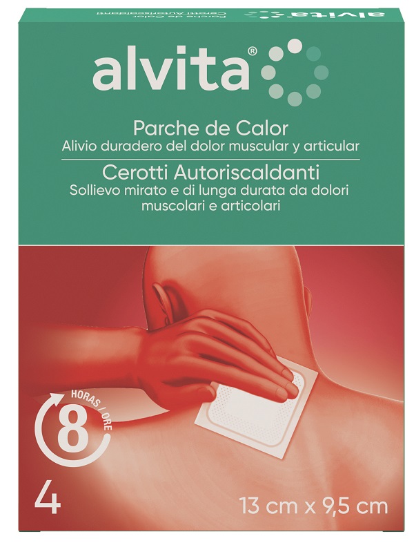 CEROTTO AUTORISCALDANTE ALVITA 4 PEZZI - doctorpill.it