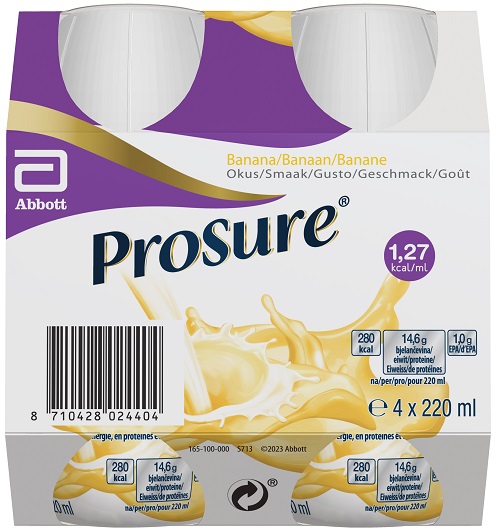 PROSURE BANANA 4 BOTTIGLIE DA 220 ML - doctorpill.it