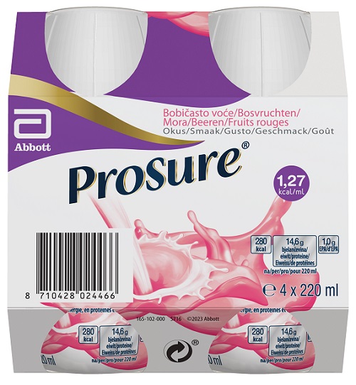 PROSURE BERRY 4 BOTTIGLIE DA 220 ML - doctorpill.it
