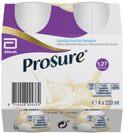 PROSURE VANILLA 4 BOTTIGLIE DA 220 ML - doctorpill.it