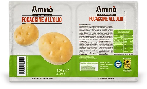 AMINO' FOCACCINE OLIO 100 G - doctorpill.it