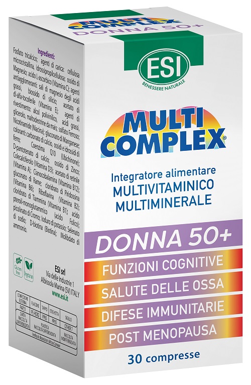 ESI MULTICOMPLEX DONNA 50+ 30 COMPRESSE - doctorpill.it