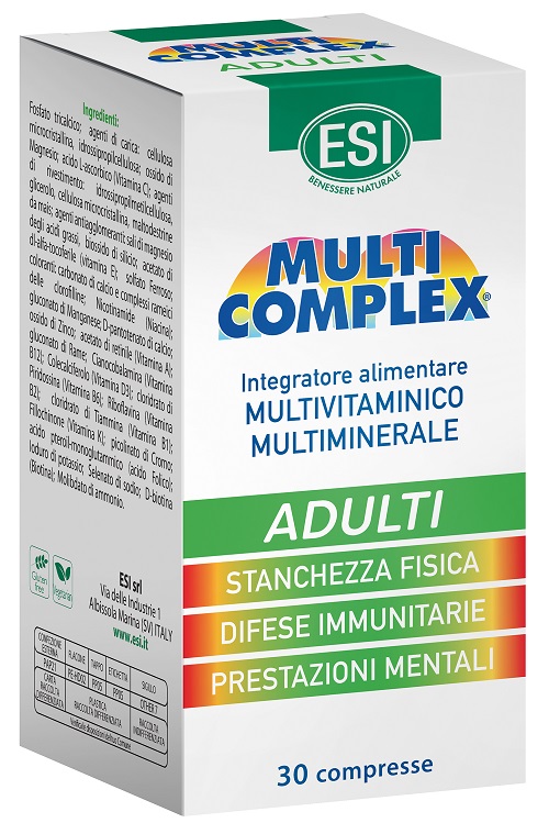 ESI MULTICOMPLEX ADULTI 30 COMPRESSE - doctorpill.it