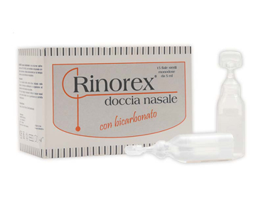 RINOREX DOCCIA AEROSOL BICARBONATO 15 FIALE 5 ML - doctorpill.it